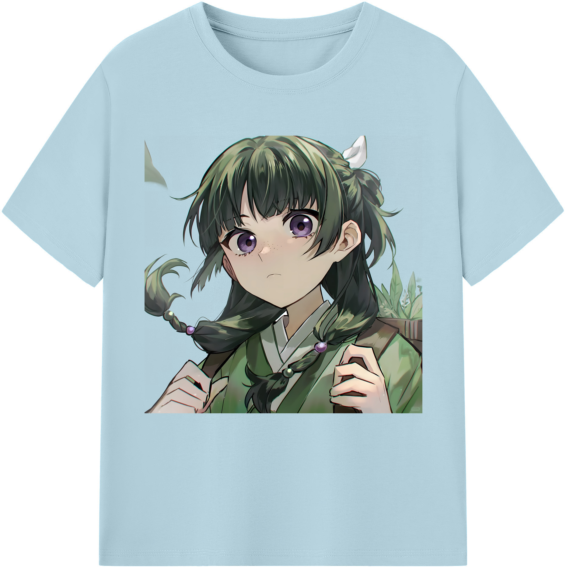 （画像用） 薬屋のひとりごと The Apothecary Diaries 綿100％半袖Tシャツ（フロントプリント）